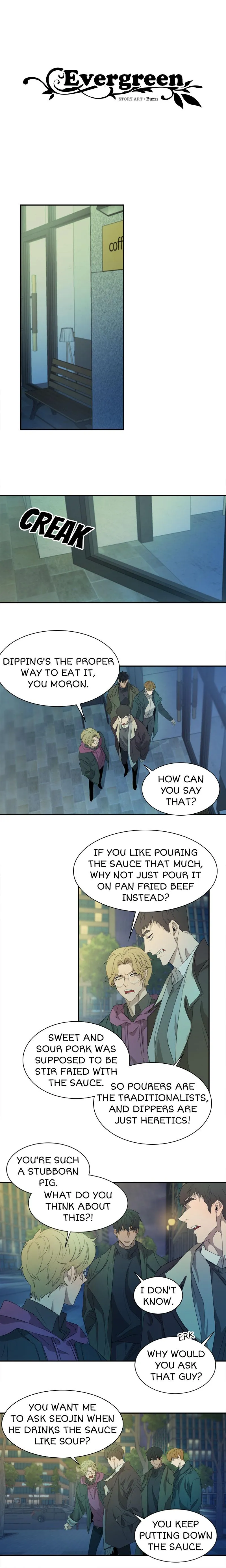 Evergreen (Yaoi) Chapter 22 page 1 - 
