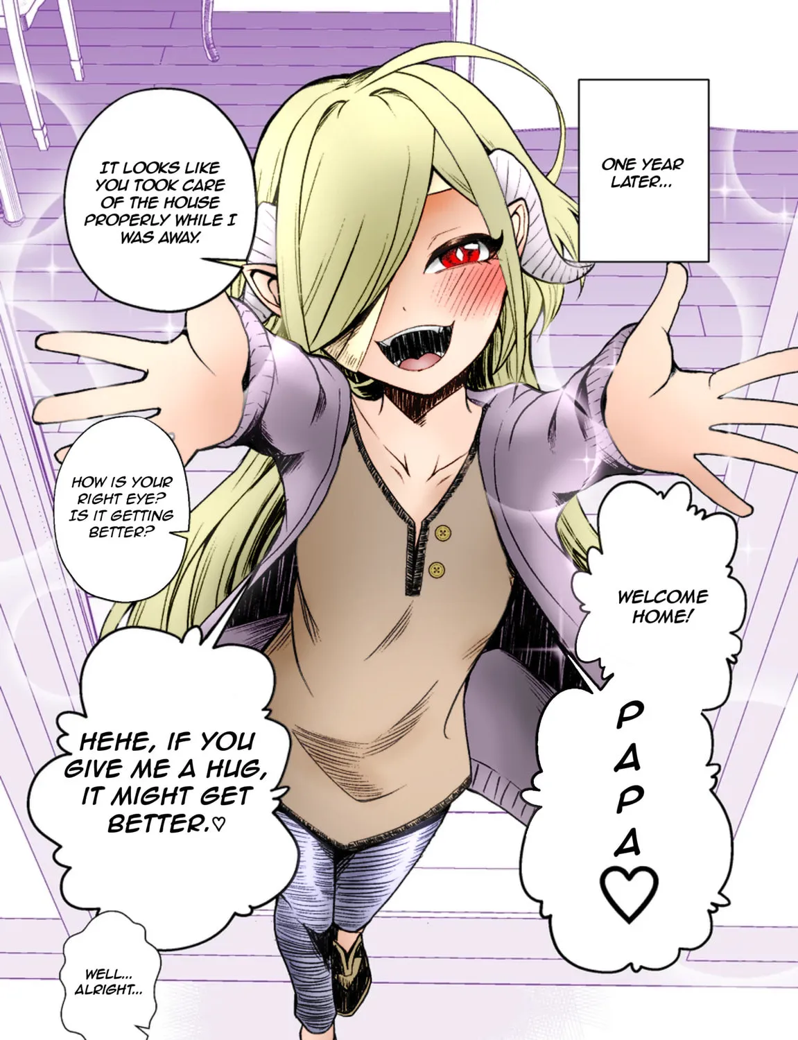 Everyday Life with a Succubus Slave (Fan Colored) (Colored) Chapter 1 page 3 - 
