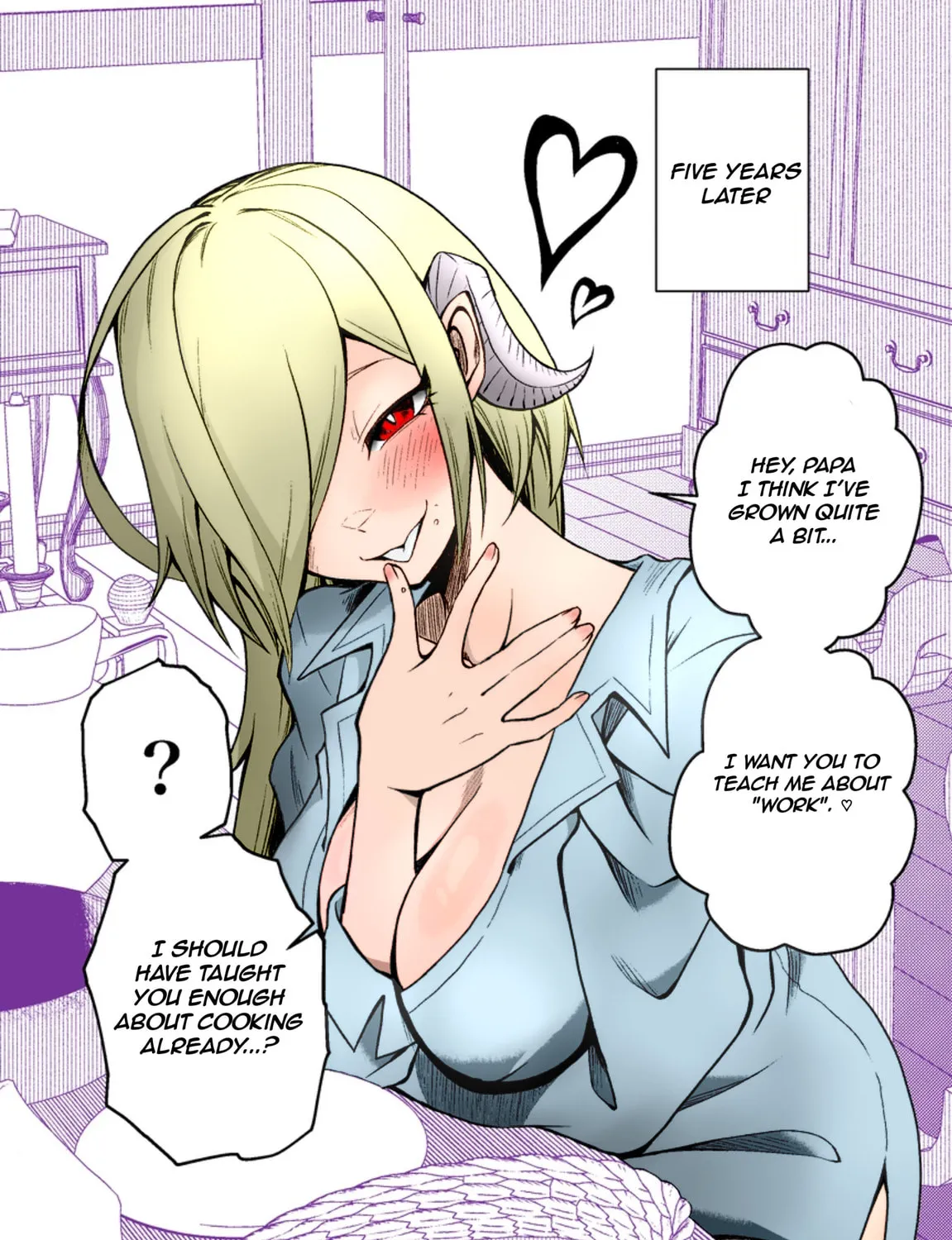 Everyday Life with a Succubus Slave (Fan Colored) (Colored) Chapter 2 page 3 - 