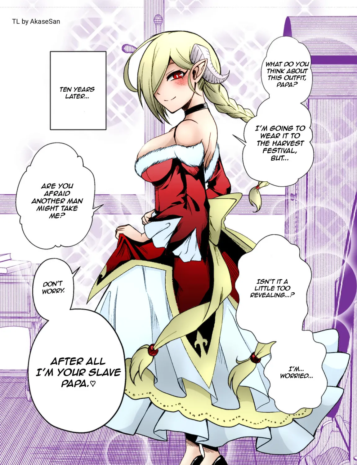 Everyday Life with a Succubus Slave (Fan Colored) (Colored) Chapter 3 page 3 - 