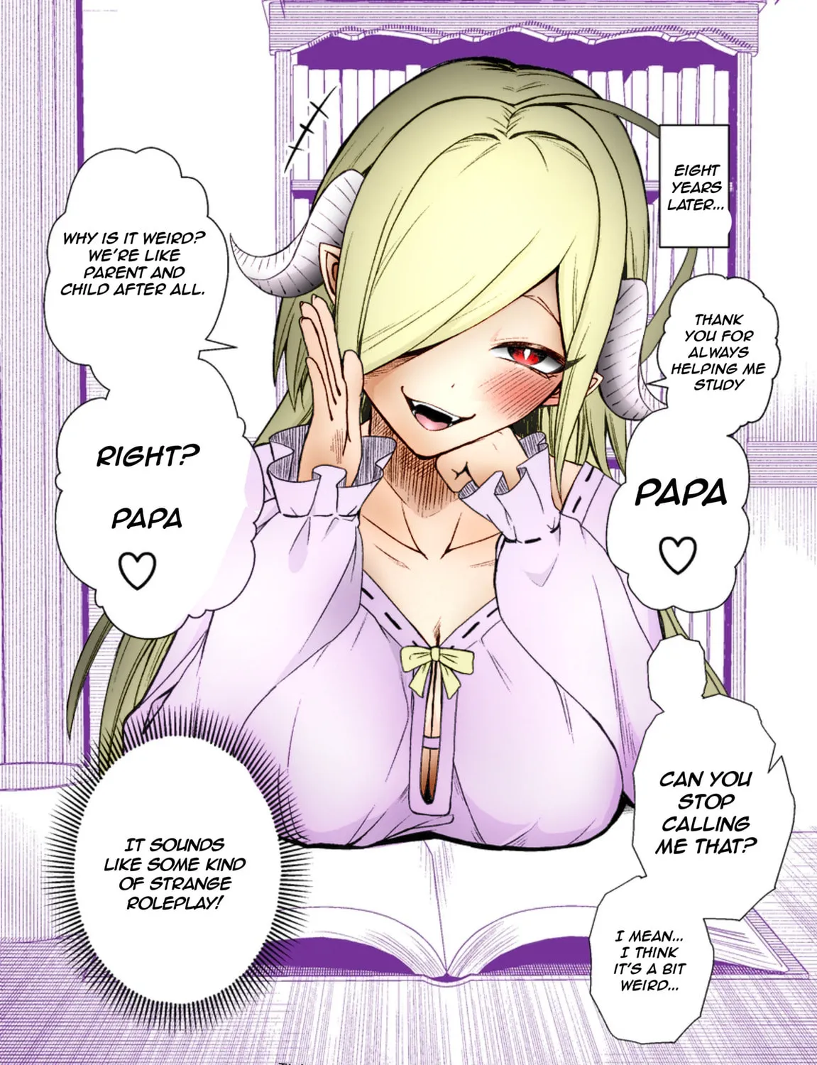Everyday Life with a Succubus Slave (Fan Colored) (Colored) Chapter 4 page 3 - 