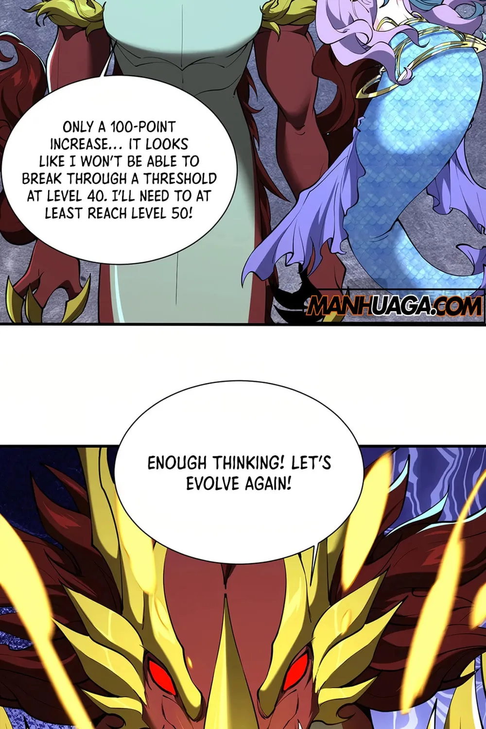 Evolution from Carp to Divine Dragon Chapter 42 page 53 - 