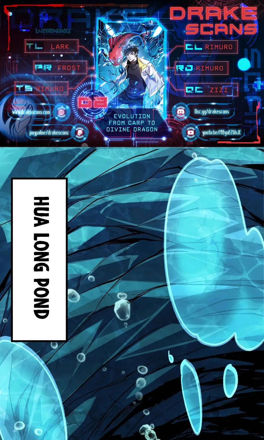 Evolution from Carp to Divine Dragon Chapter 8 page 1 - 