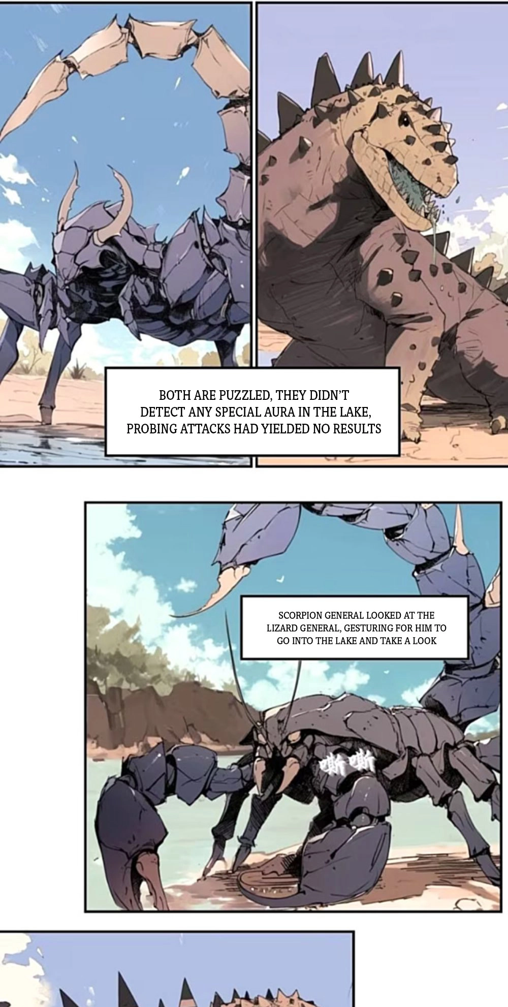 Evolution Starting from a Lake Chapter 7 page 23 - 