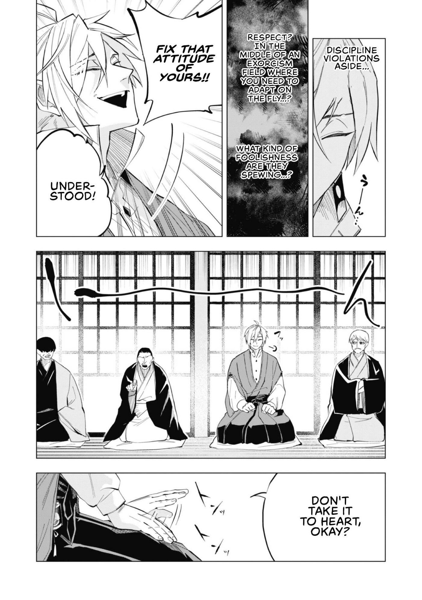Exorcist Reincarnation ~What's A Fox-Faced, Kansai-Dialect-Speaking, Ill-Natured Guy Supposed To Do In A Brutal Erogame World?~ Chapter 1 page 14 - 