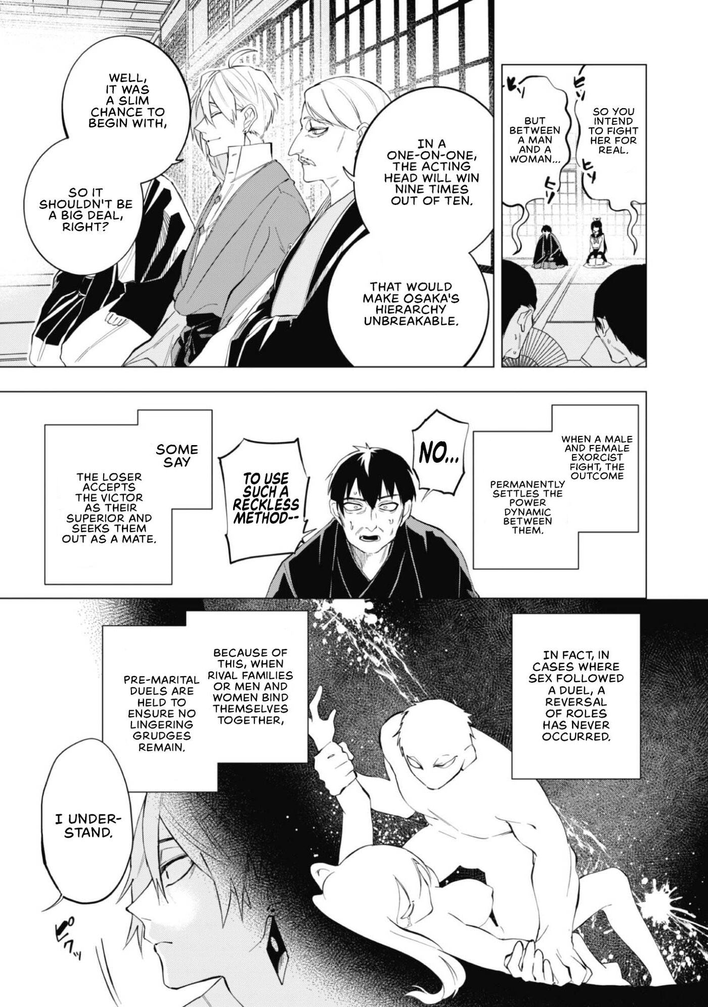 Exorcist Reincarnation ~What's A Fox-Faced, Kansai-Dialect-Speaking, Ill-Natured Guy Supposed To Do In A Brutal Erogame World?~ Chapter 1 page 17 - 