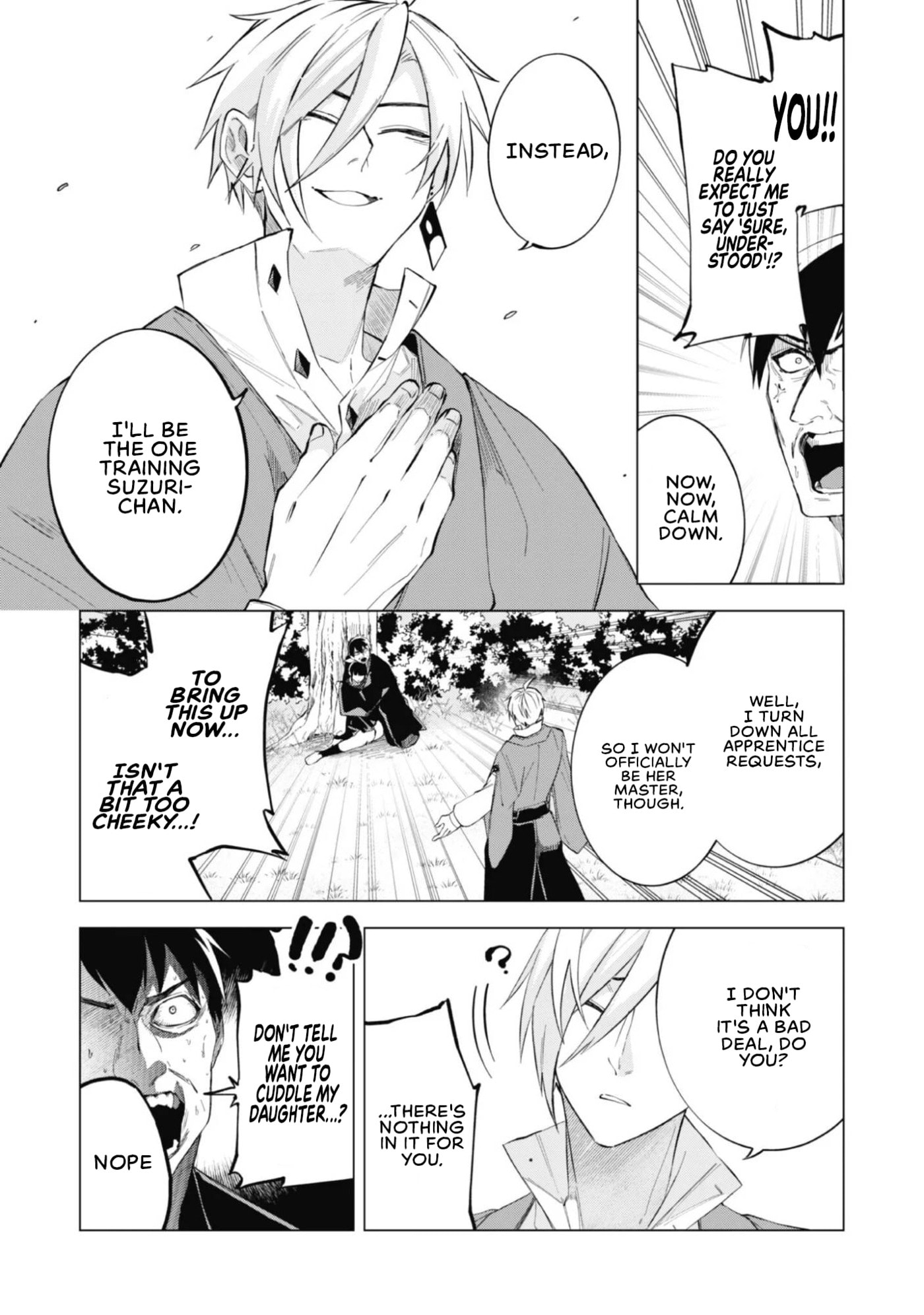 Exorcist Reincarnation ~What's A Fox-Faced, Kansai-Dialect-Speaking, Ill-Natured Guy Supposed To Do In A Brutal Erogame World?~ Chapter 2 page 2 - 