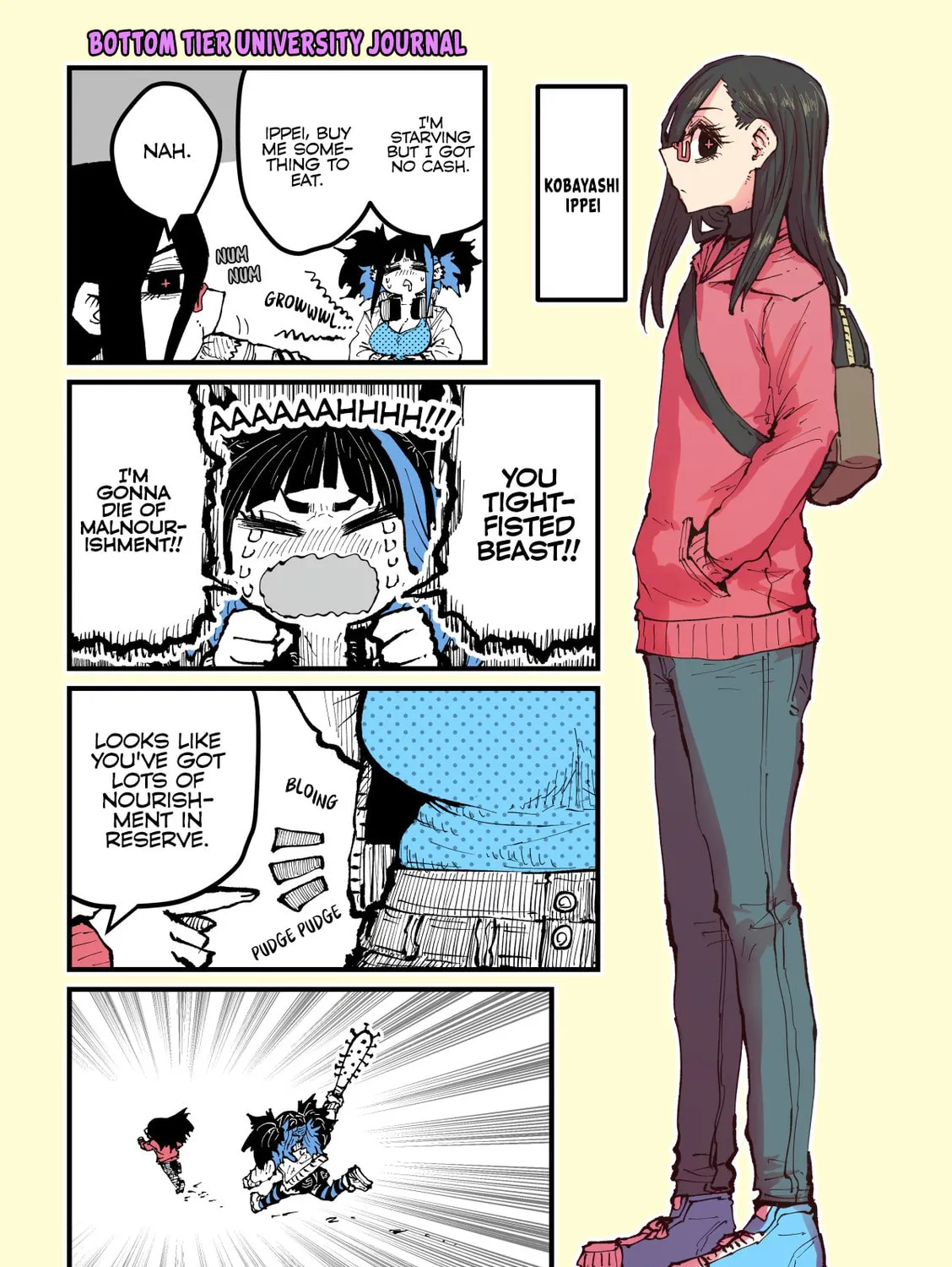 F-Rank University Journal (Colored) Chapter 1 page 3 - 