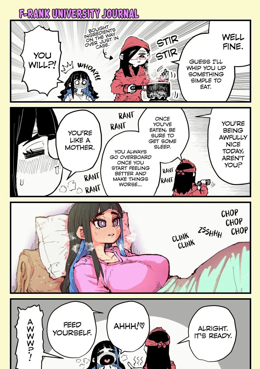 F-Rank University Journal (Colored) Chapter 4 page 3 - 