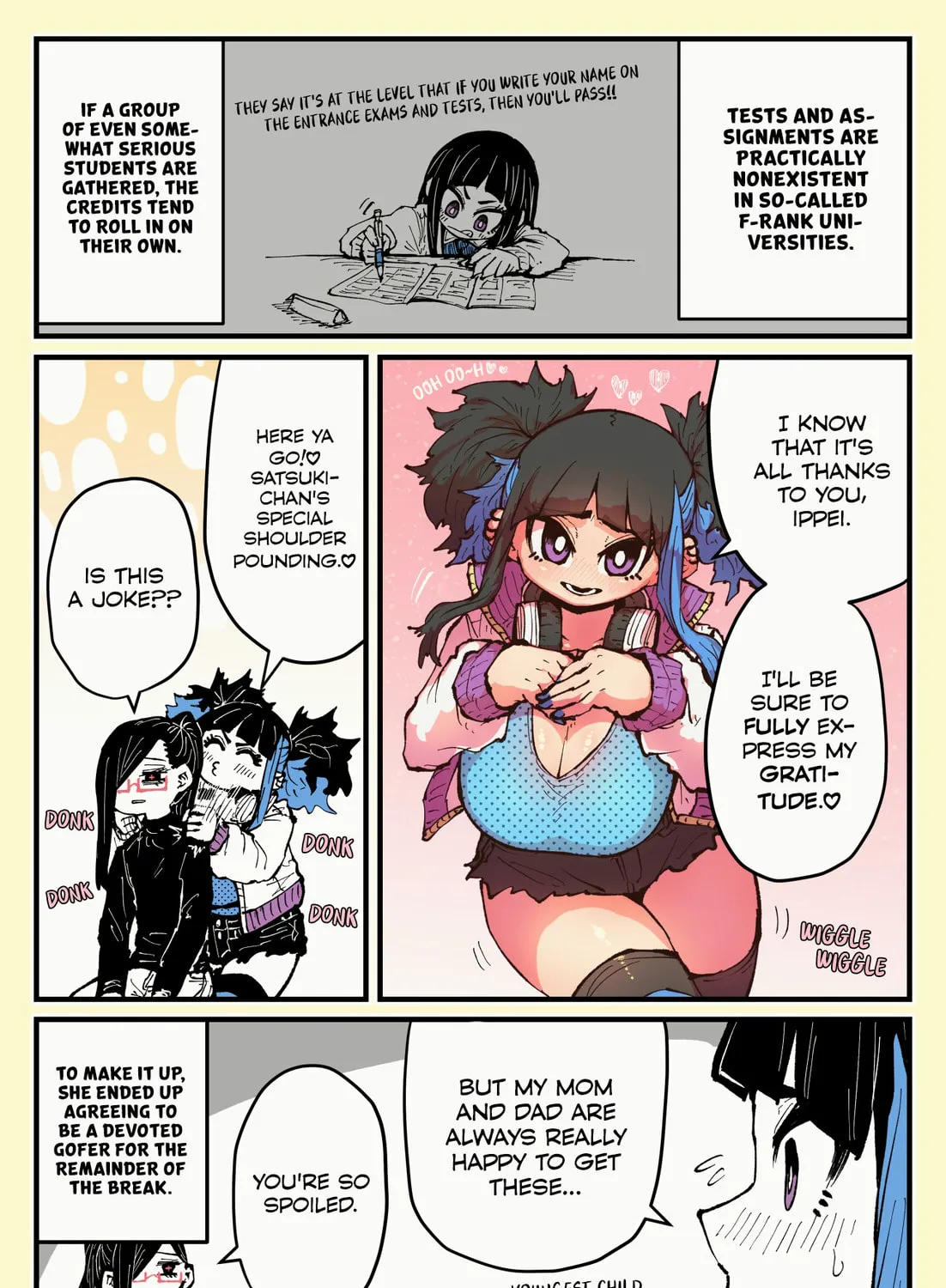 F-Rank University Journal (Colored) Chapter 6 page 3 - 