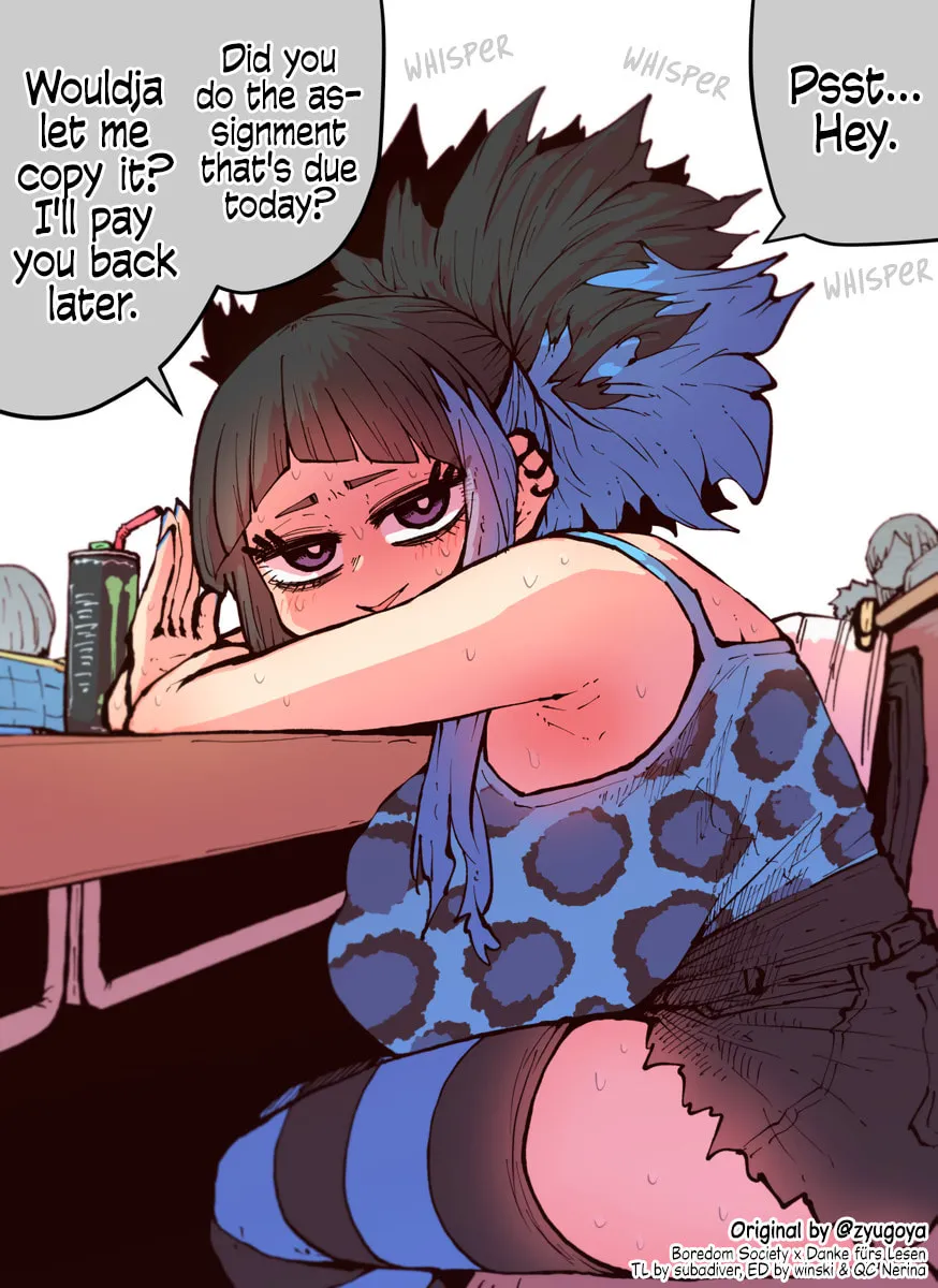 F-Rank University Journal (Colored) Chapter 8.5 page 1 - 