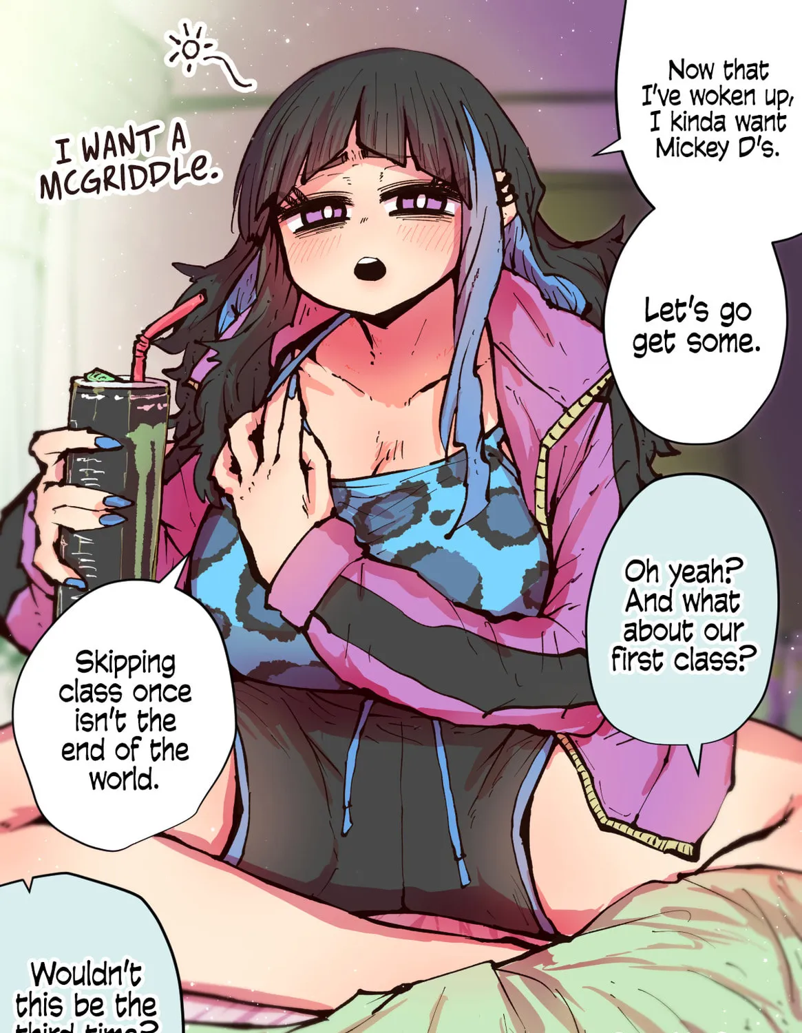 F-Rank University Journal (Colored) Chapter 8.7 page 1 - 