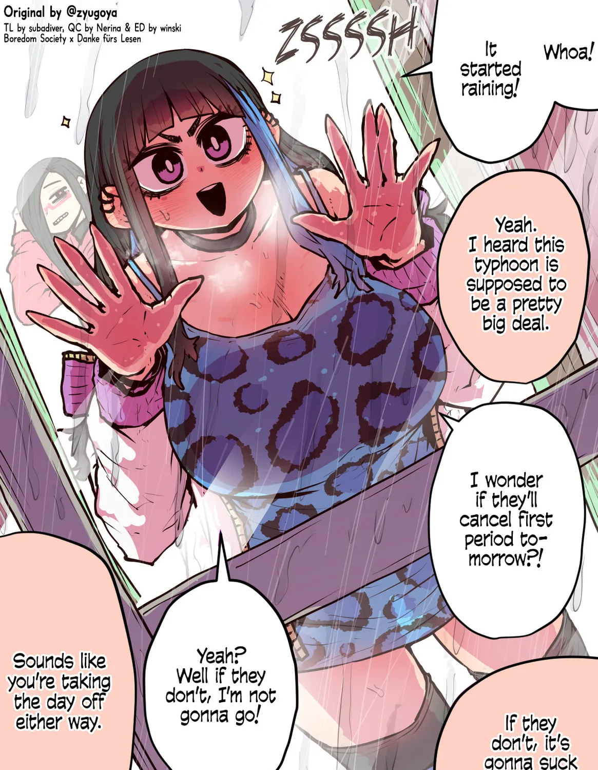 F-Rank University Journal (Colored) Chapter 8.9 page 1 - 