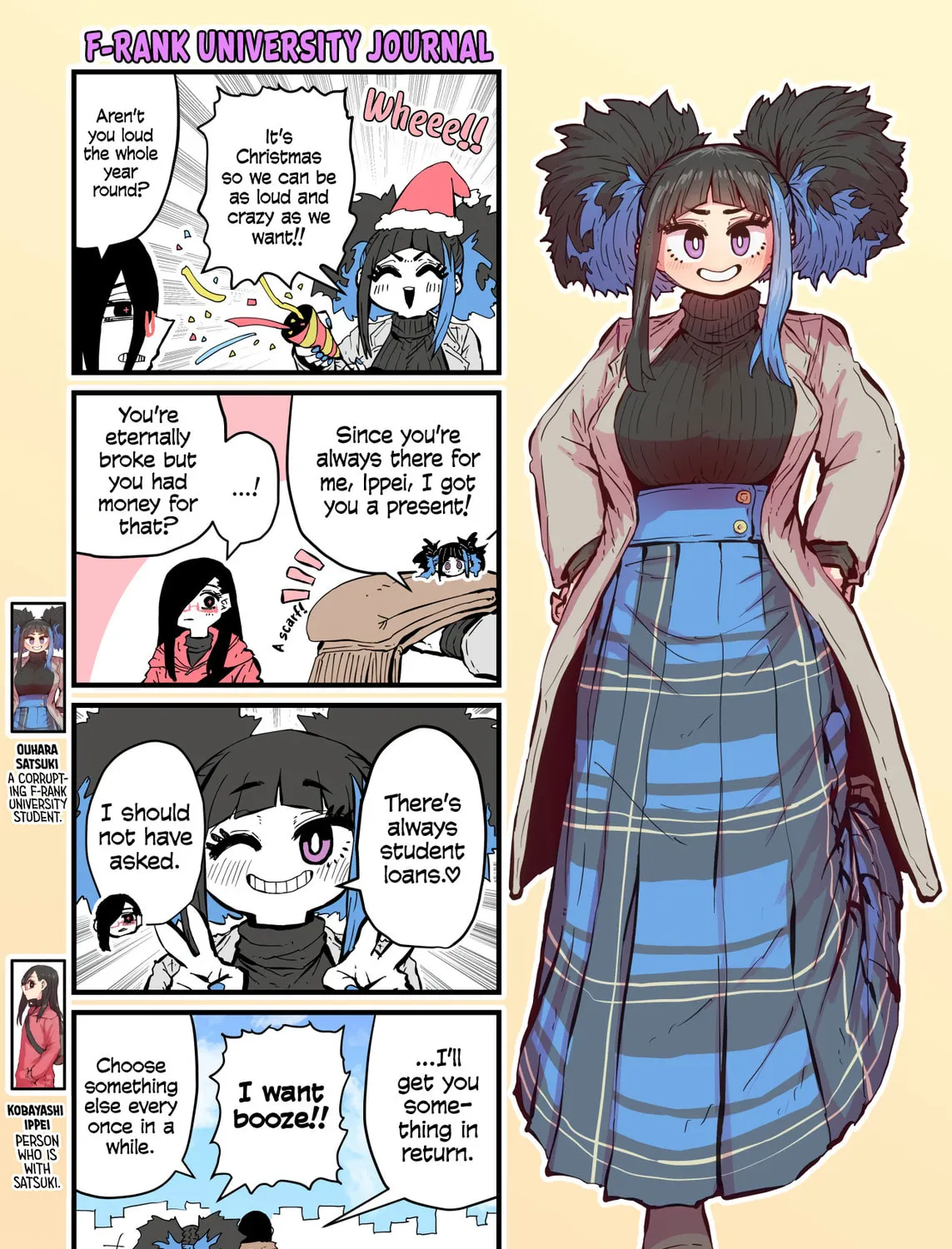 F-Rank University Journal (Colored) Chapter 8 page 1 - 
