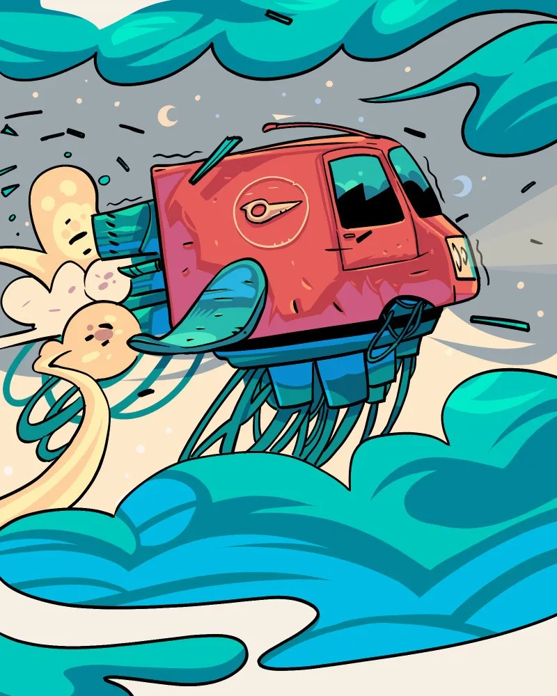 Falling in the Blue Chapter 1 page 61 - 
