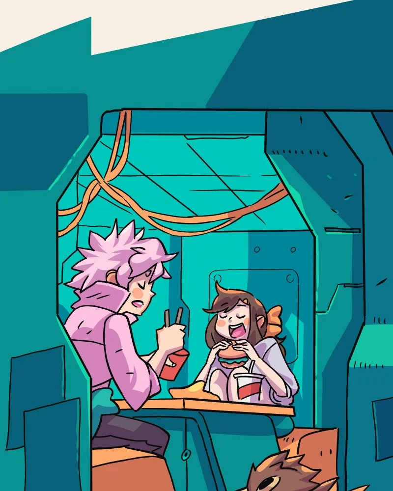 Falling in the Blue Chapter 1 page 8 - 