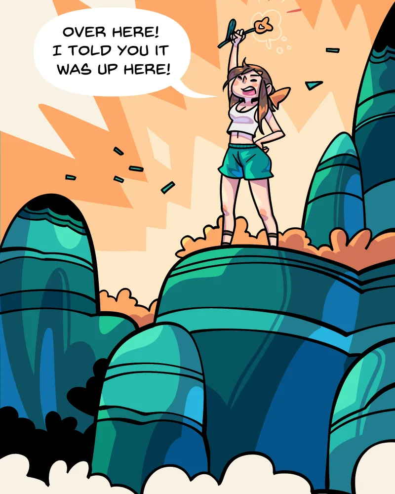 Falling in the Blue Chapter 11 page 12 - 