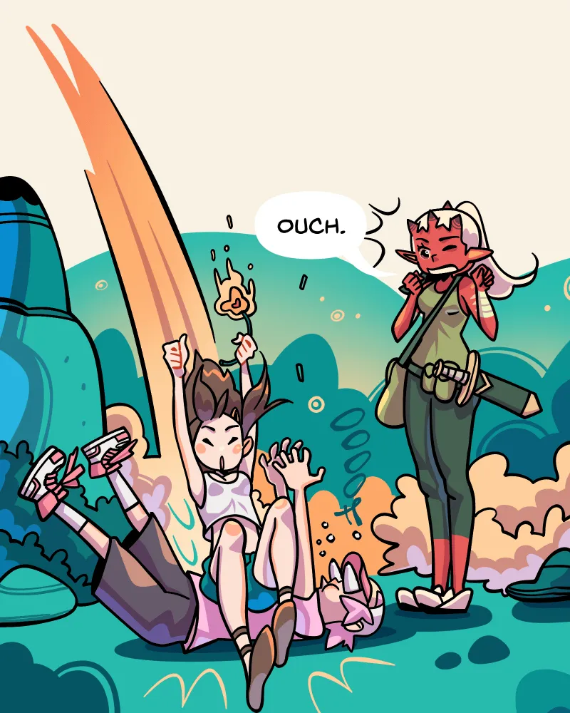 Falling in the Blue Chapter 11 page 18 - 