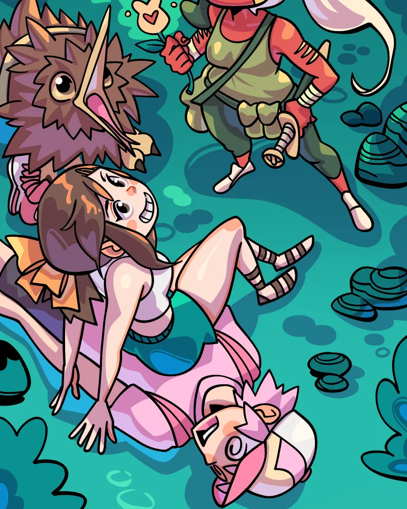 Falling in the Blue Chapter 11 page 21 - 