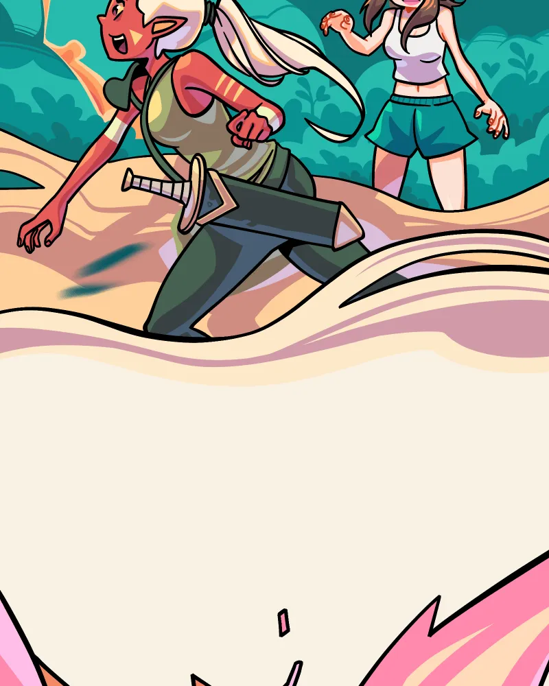 Falling in the Blue Chapter 14 page 34 - 