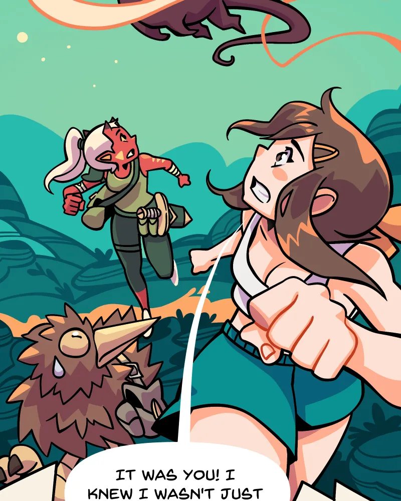 Falling in the Blue Chapter 14 page 53 - 