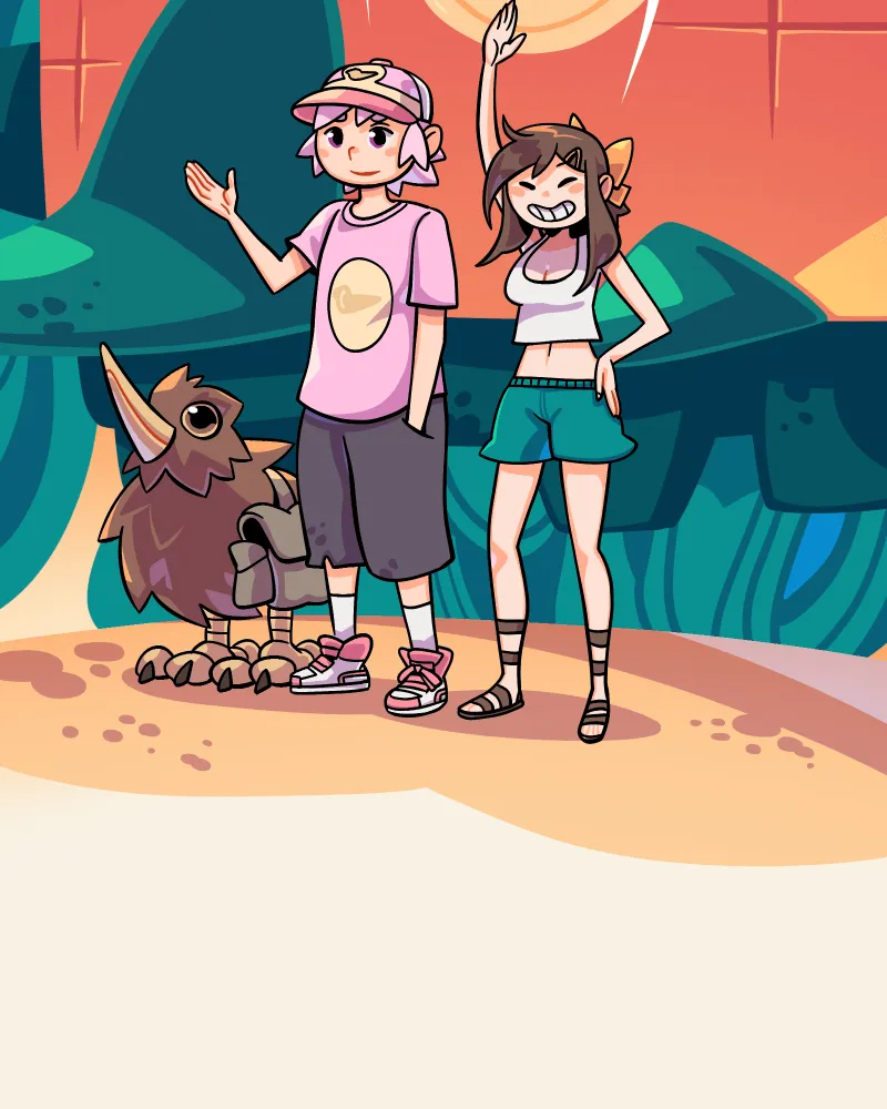 Falling in the Blue Chapter 16 page 34 - 