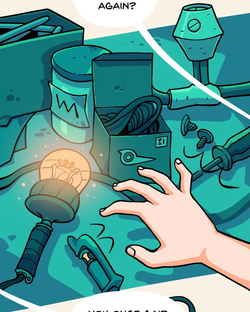 Falling in the Blue Chapter 17 page 4 - 