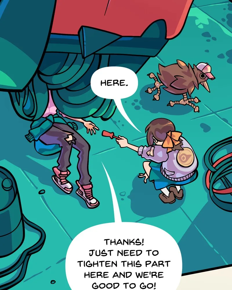 Falling in the Blue Chapter 17 page 6 - 