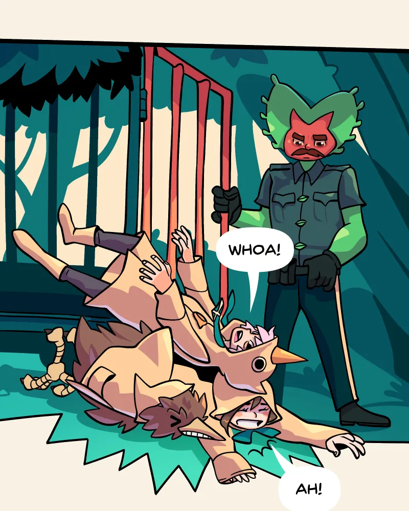 Falling in the Blue Chapter 18 page 17 - 