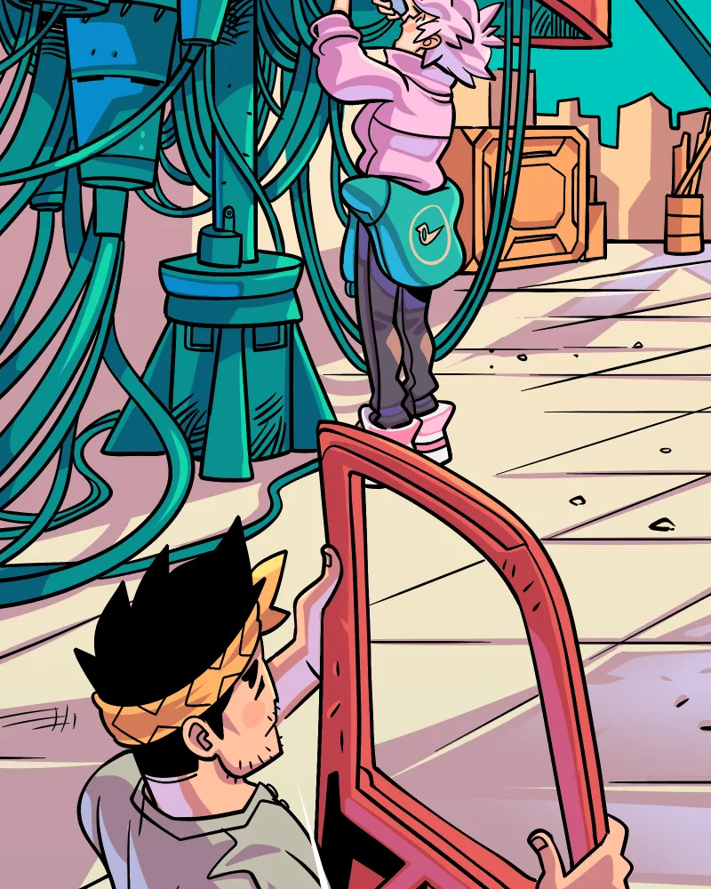 Falling in the Blue Chapter 2 page 28 - 