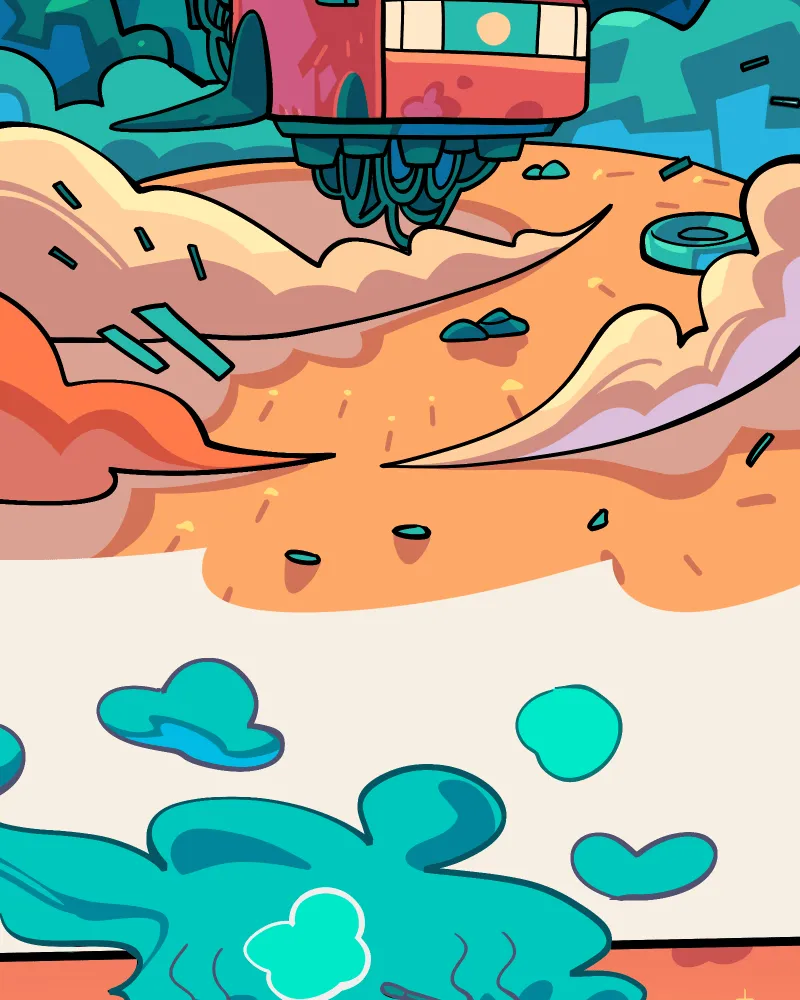 Falling in the Blue Chapter 2 page 8 - 