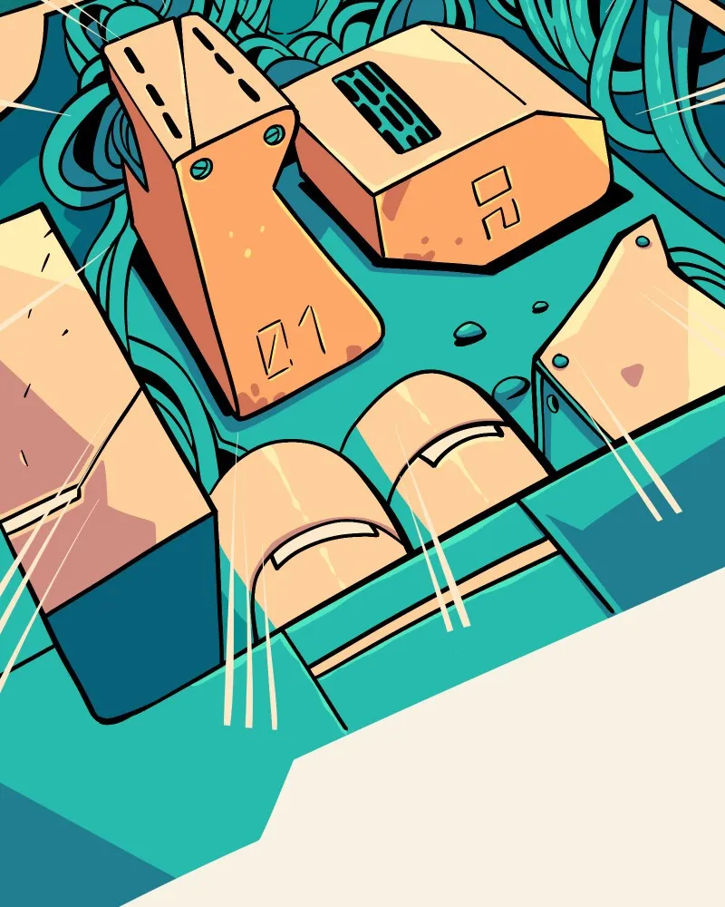 Falling in the Blue Chapter 20 page 22 - 