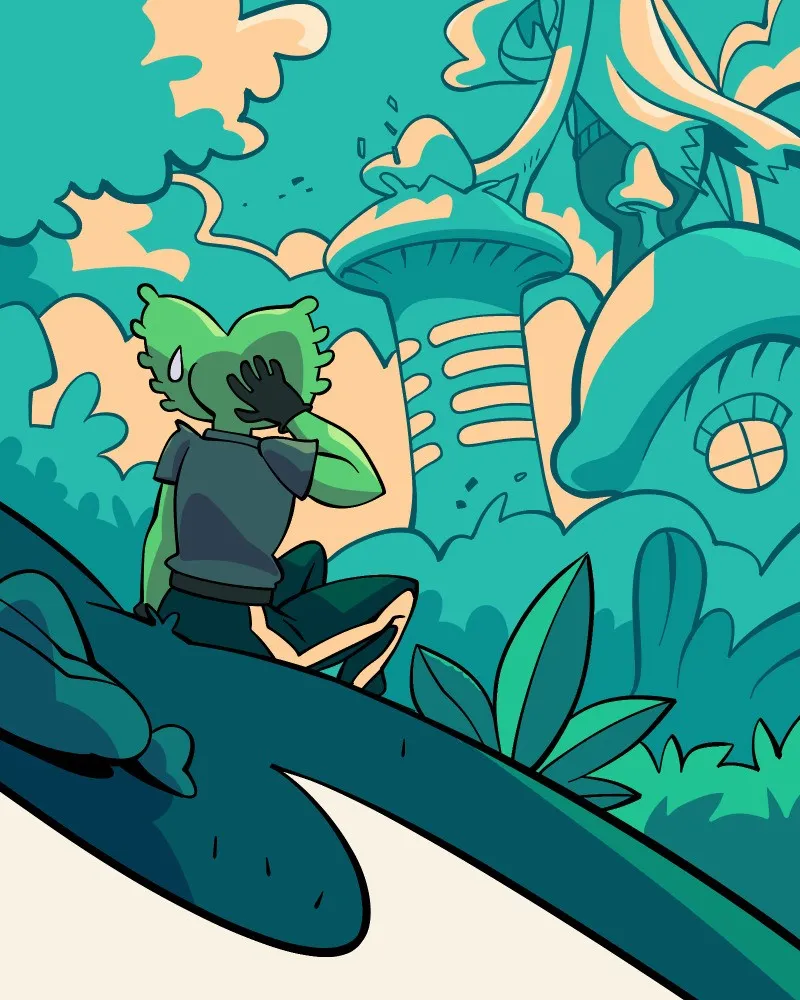 Falling in the Blue Chapter 20 page 82 - 