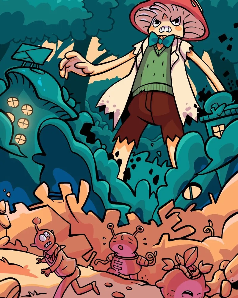 Falling in the Blue Chapter 21 page 9 - 
