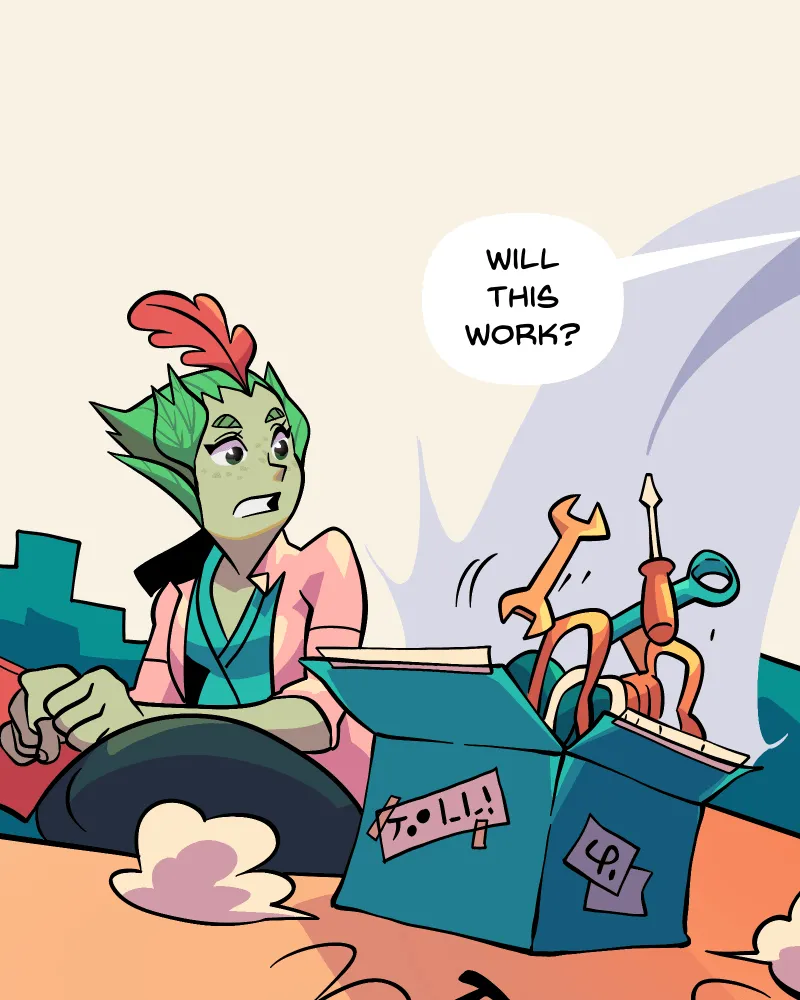 Falling in the Blue Chapter 24 page 34 - 