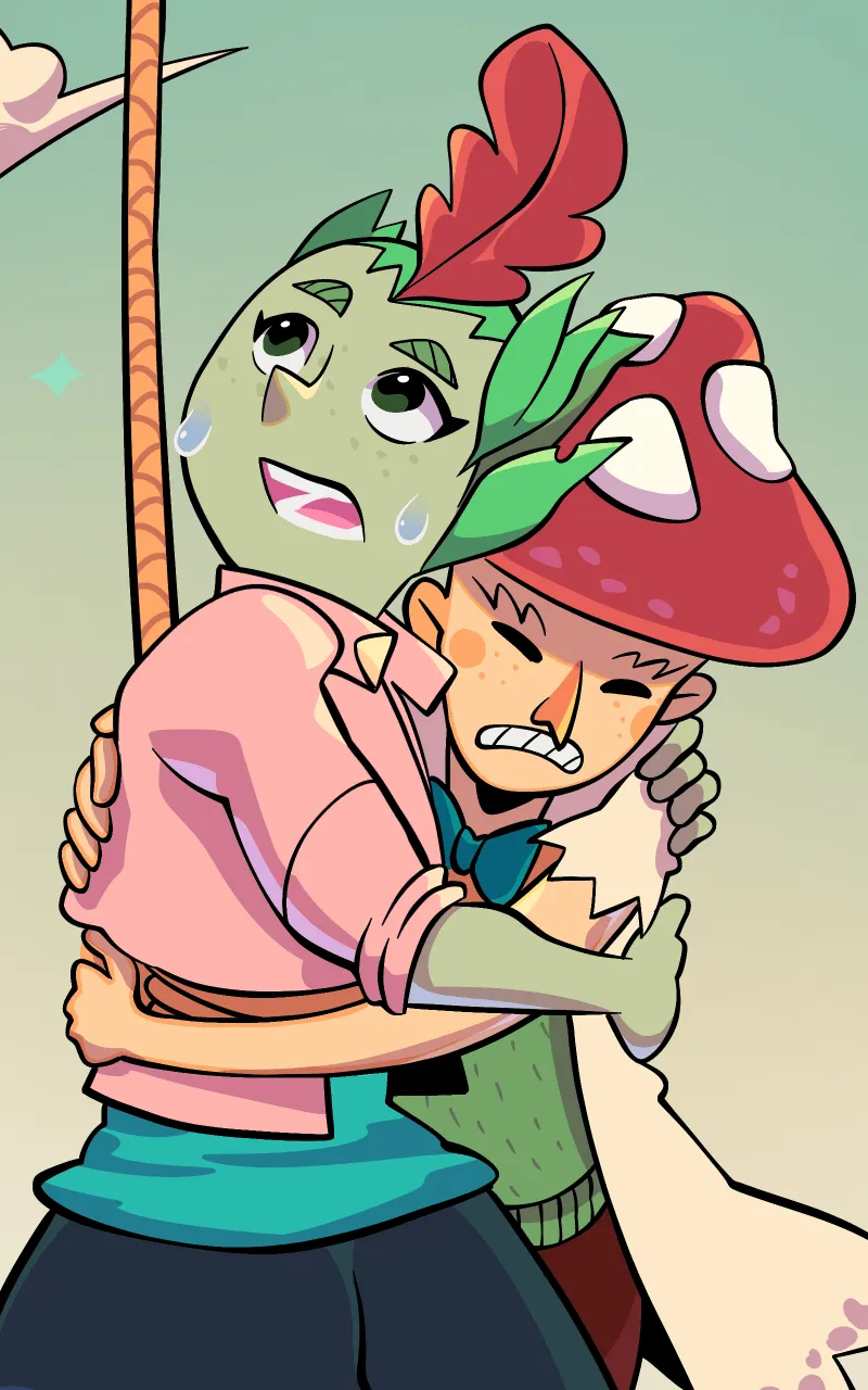 Falling in the Blue Chapter 27 page 9 - 