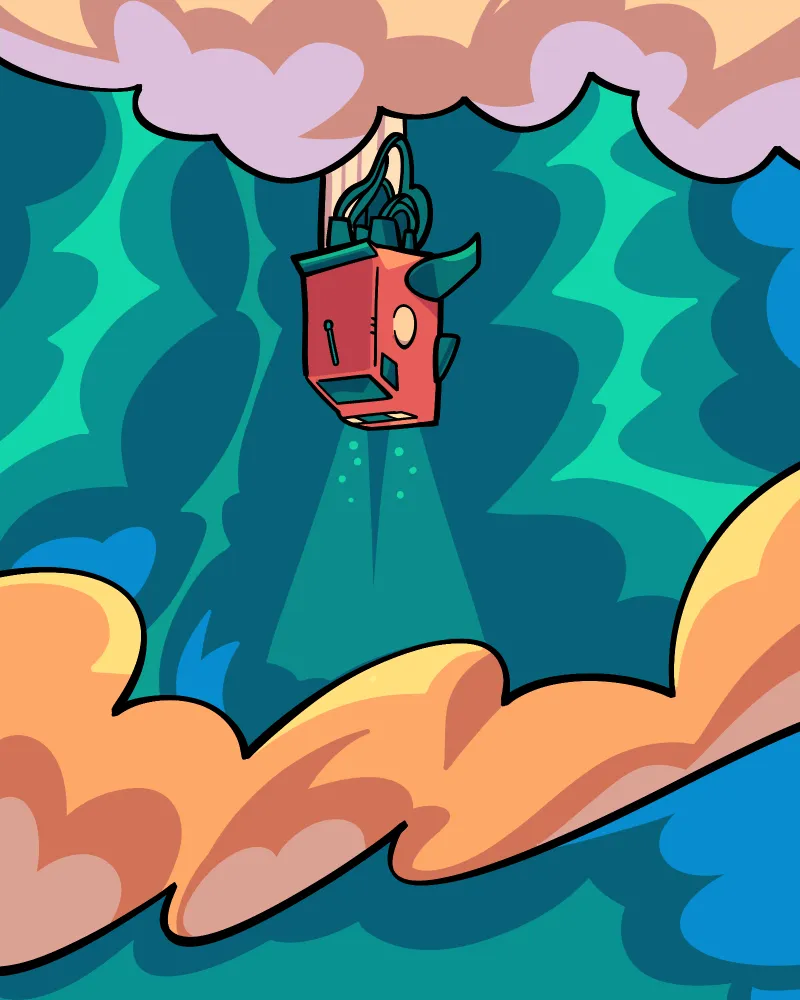 Falling in the Blue Chapter 3 page 3 - 