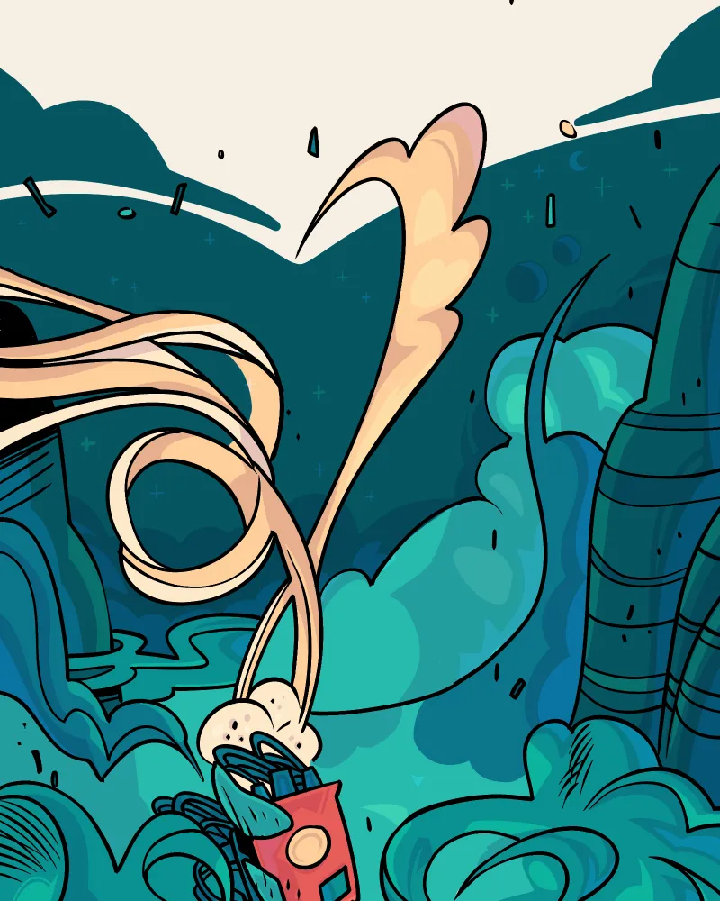 Falling in the Blue Chapter 3 page 22 - 