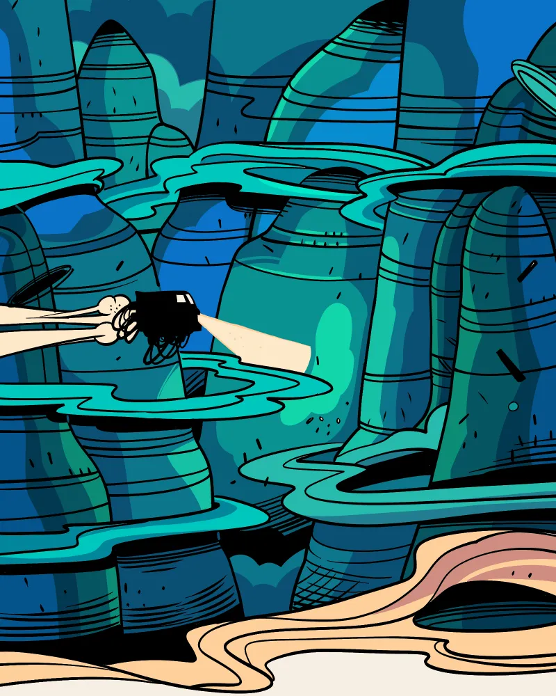 Falling in the Blue Chapter 3 page 24 - 