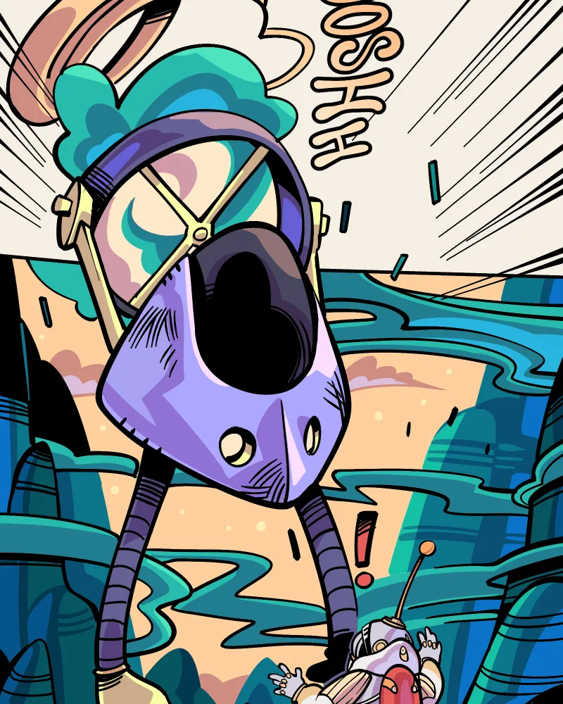Falling in the Blue Chapter 3 page 36 - 
