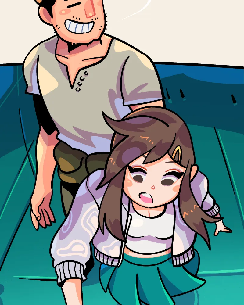 Falling in the Blue Chapter 5 page 48 - 