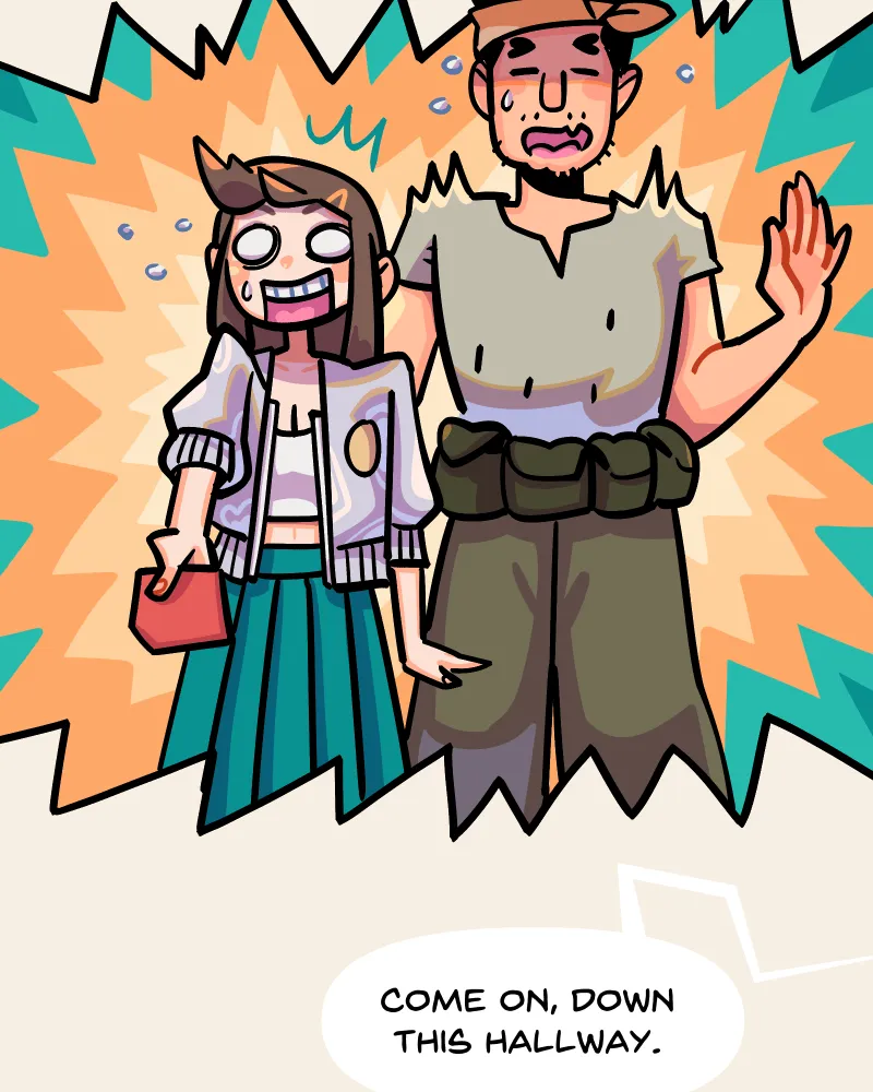 Falling in the Blue Chapter 5 page 58 - 