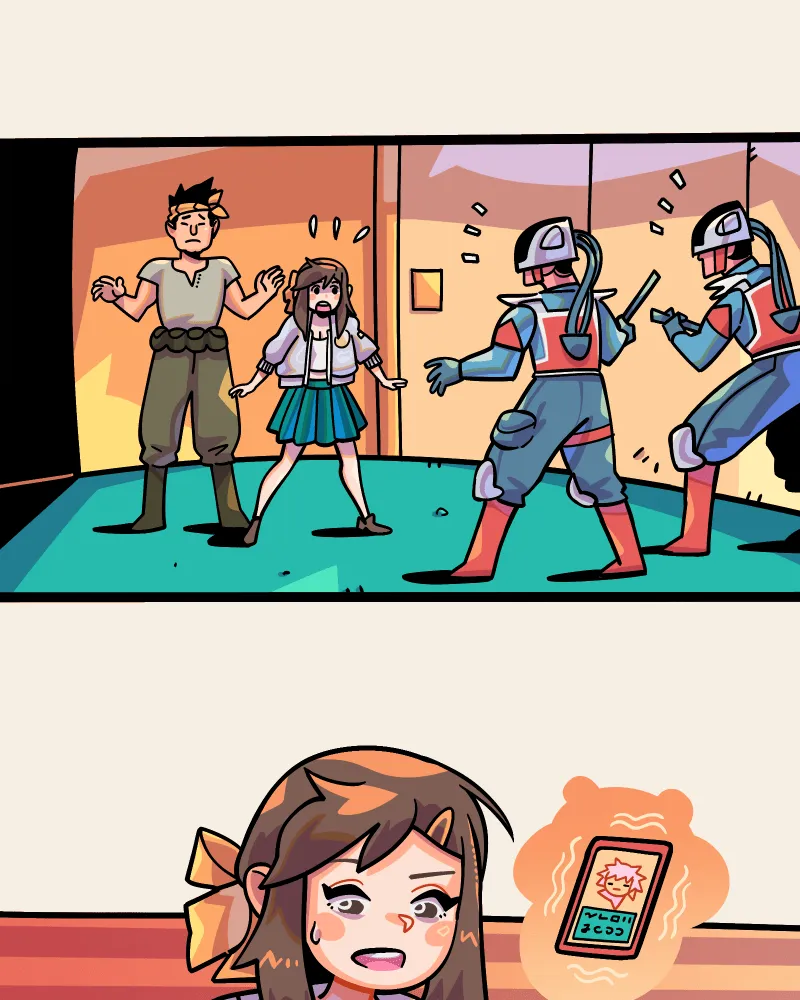 Falling in the Blue Chapter 6 page 17 - 
