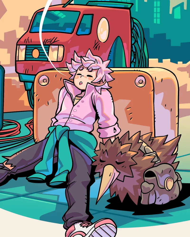 Falling in the Blue Chapter 7 page 3 - 