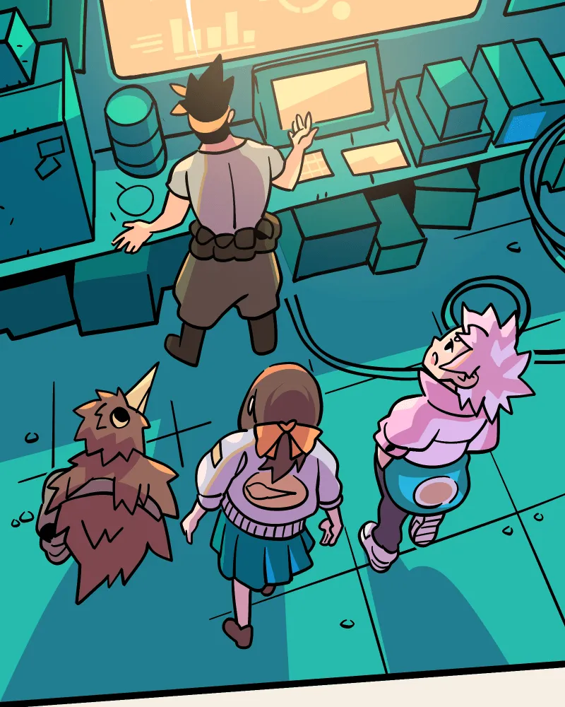 Falling in the Blue Chapter 7 page 21 - 