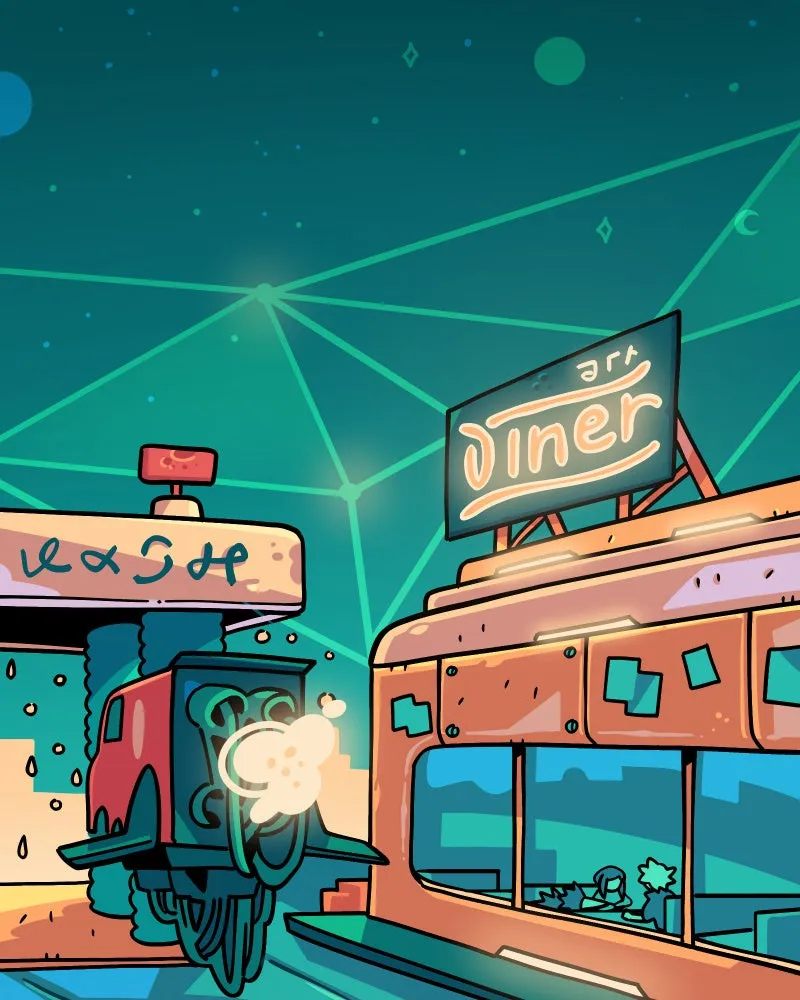 Falling in the Blue Chapter 8 page 1 - 