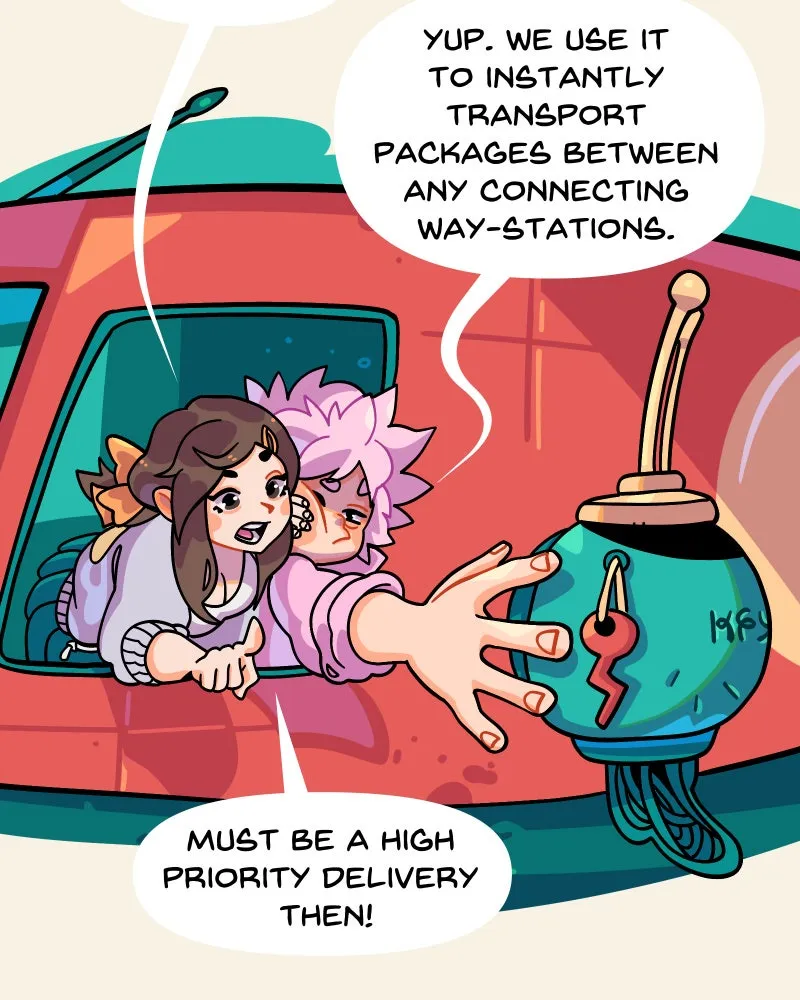 Falling in the Blue Chapter 8 page 17 - 