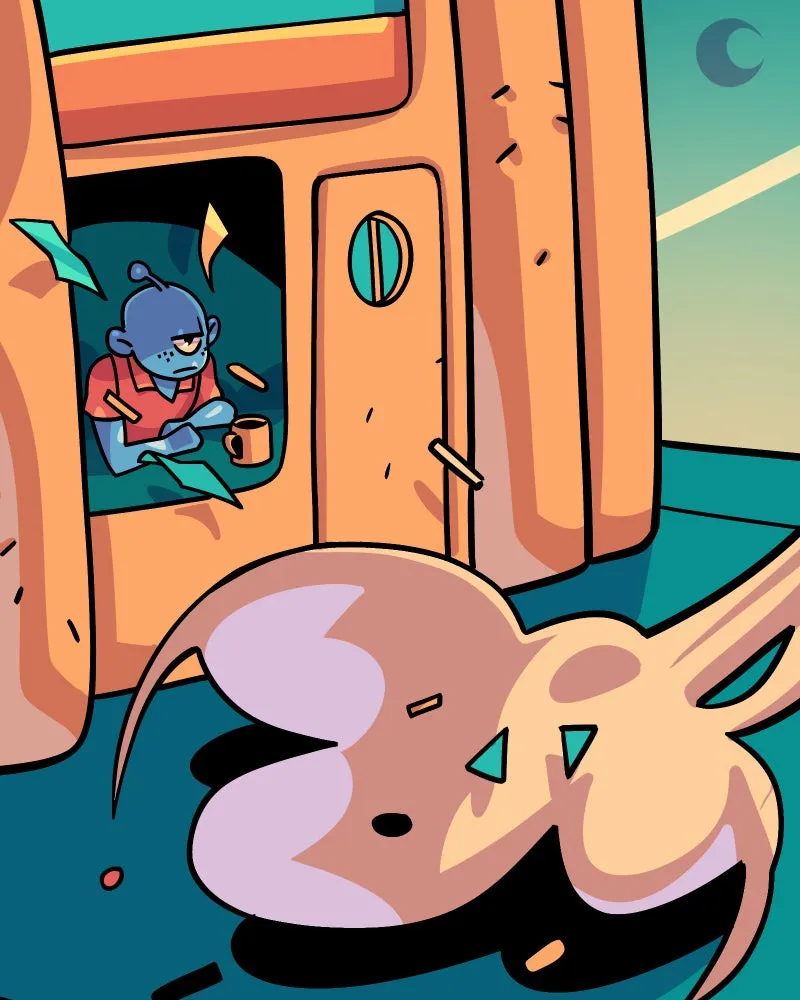 Falling in the Blue Chapter 8 page 22 - 
