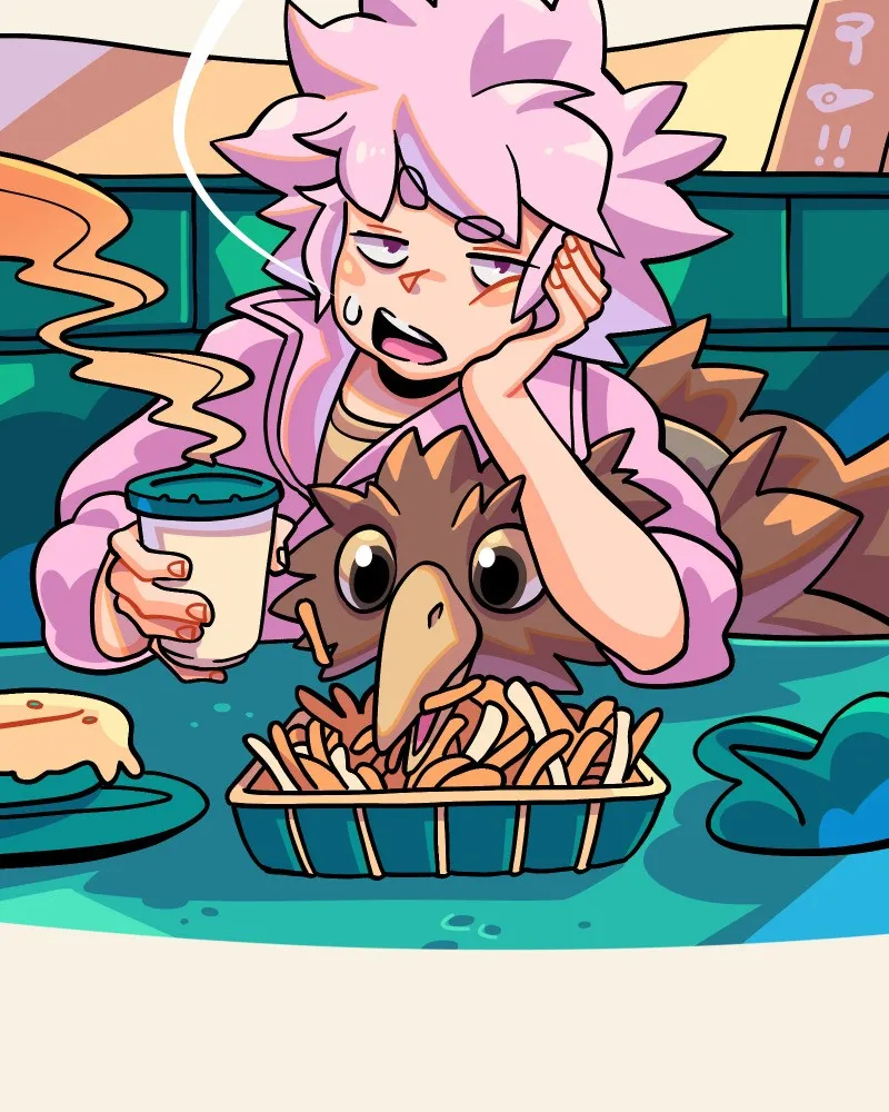 Falling in the Blue Chapter 8 page 4 - 