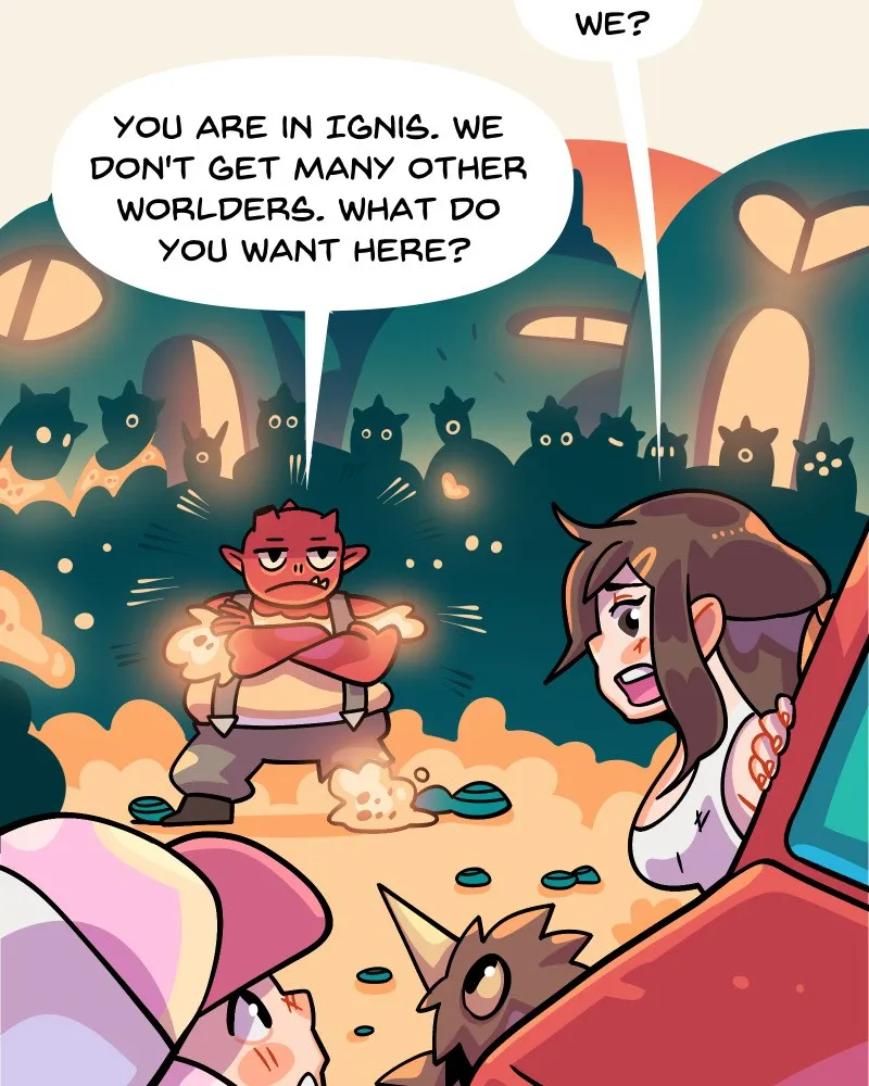 Falling in the Blue Chapter 8 page 54 - 